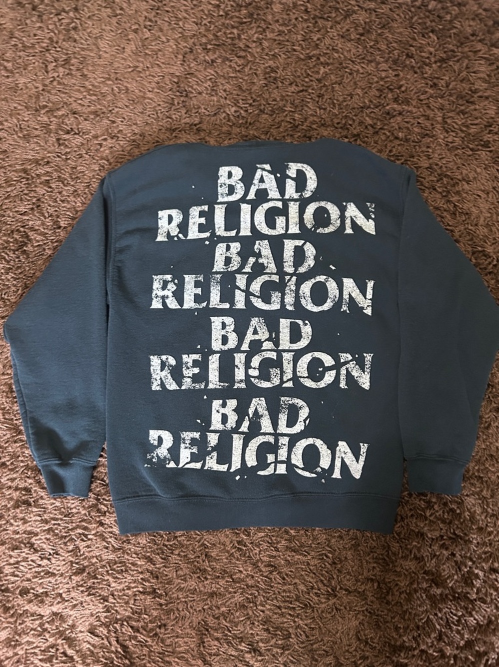 2015 Tour Bad Religion Zip-Up Hoodie